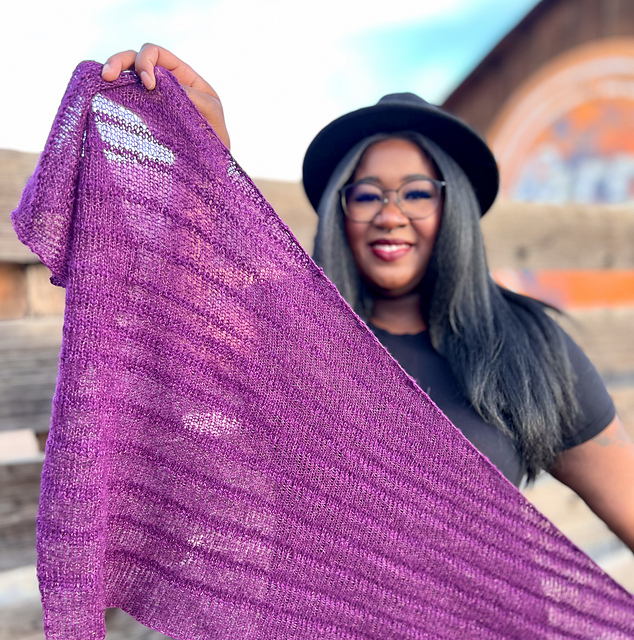 Foggy Morning Shawl