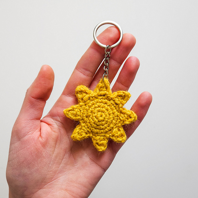 Sun Keychain