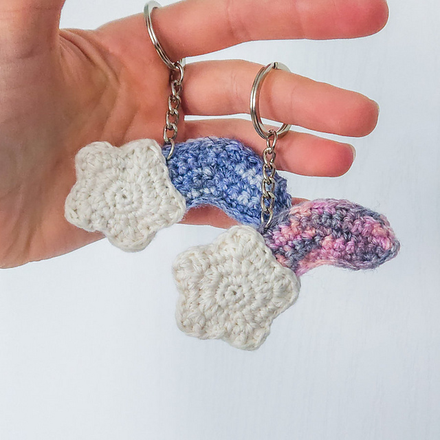 Shooting Star Keychain