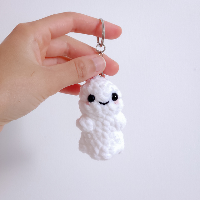 Halloween Ghost Keychain