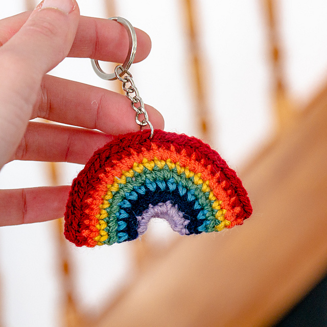 Rainbow Keychain