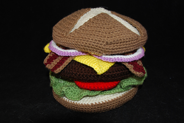 Design Your Own Crochet Burger