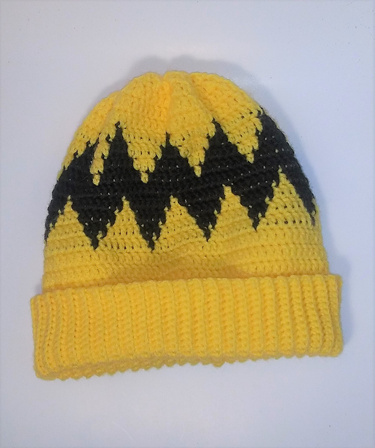 Charlie Brown Striped Beanie