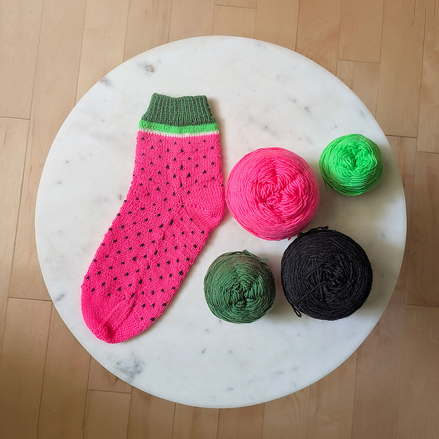 One in a Melon Socks