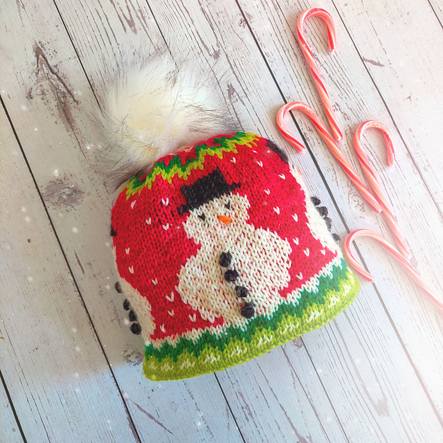 Mr Frosty Snowman Hat