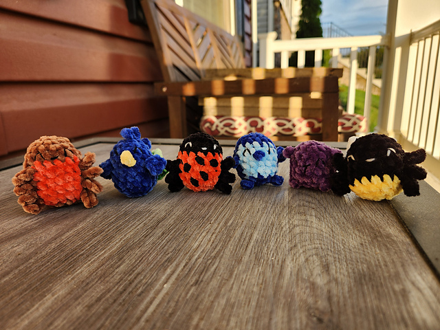 Mini Yarn Friends