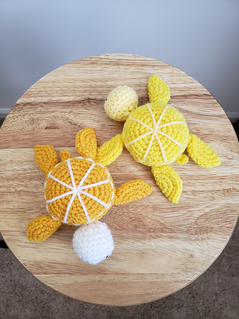 Ravelry: Little Slice of Lemon Turtle pattern by Kirsten Roy