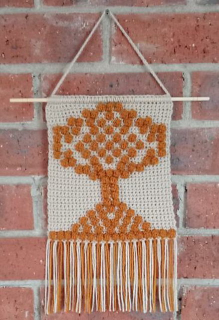 Tree Silhouette Wall Hanging