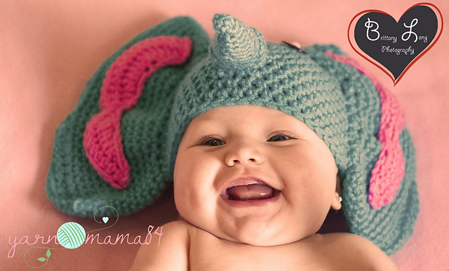 Dumbo Inspired Hat & Adjustable Diaper Cover