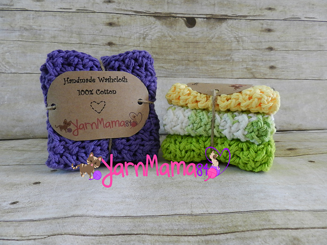 3 washcloth/dishcloth
