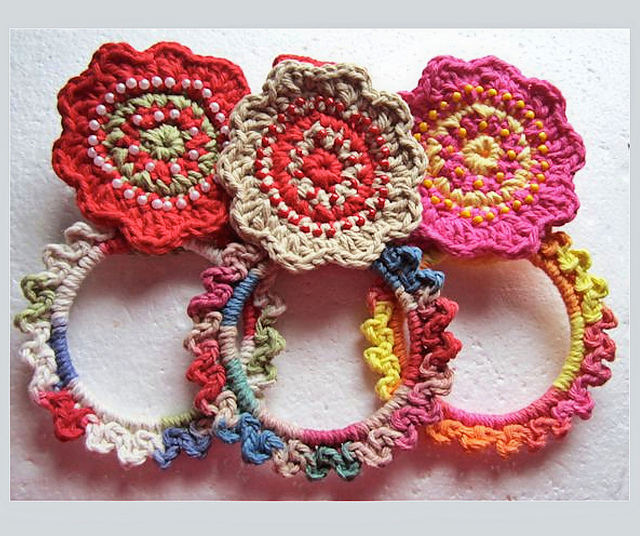 Flower Towel Holder