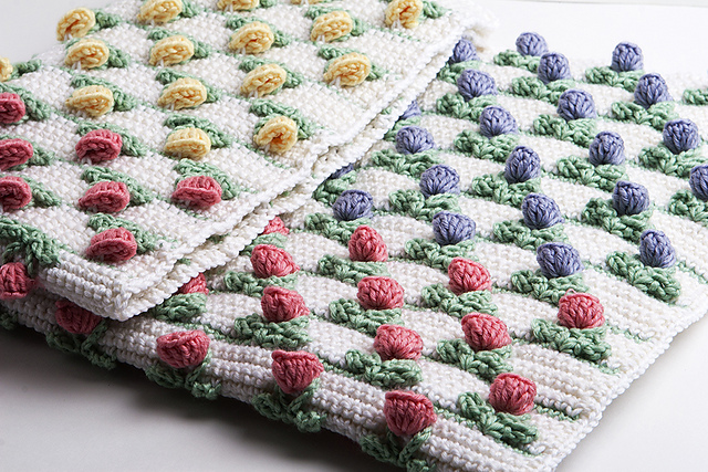 Tulip Field Blanket
