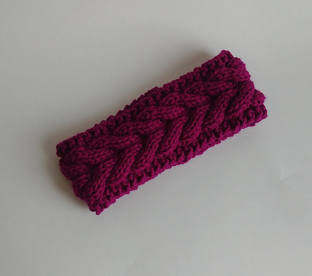 Cabled Headband