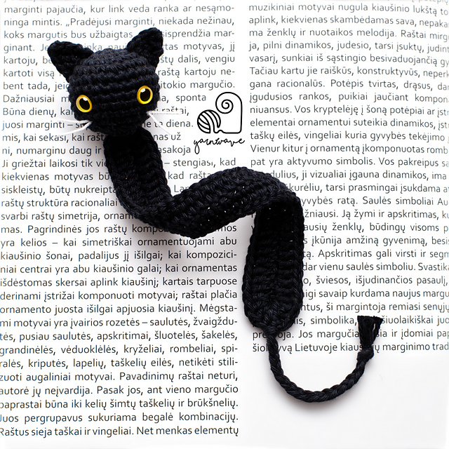 Ravelry: Cat Bookmark pattern by Banga Vaicekauskienė