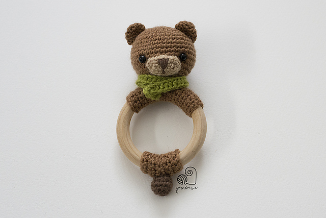 Ted the Bear rattle