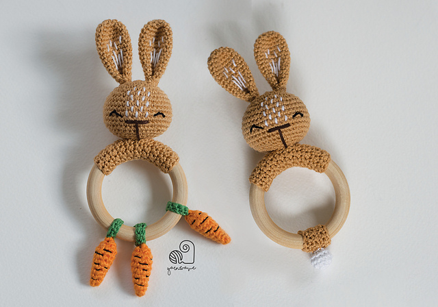 Rupert the Rabbit rattle