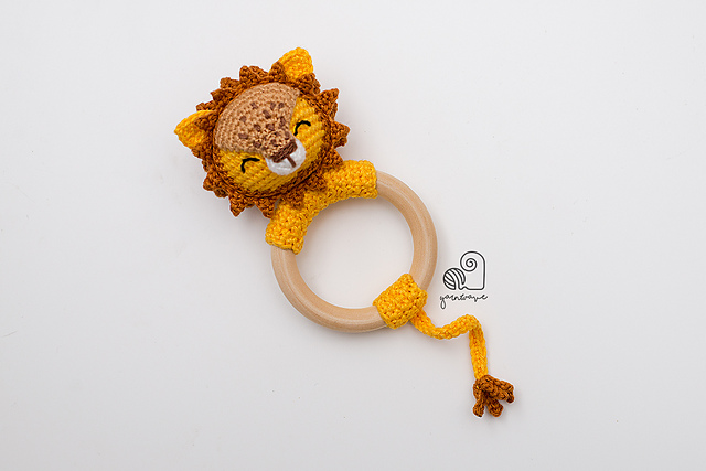 Liam the Lion Rattle