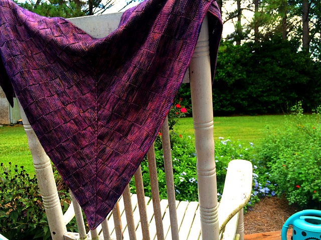 The Basketwoven Shawl