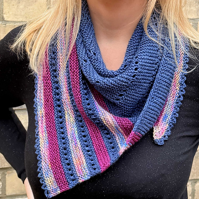 Sky Trail Shawl