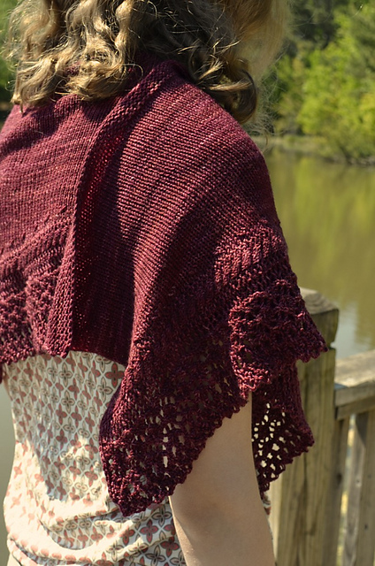 Jeweled Lace Shawl