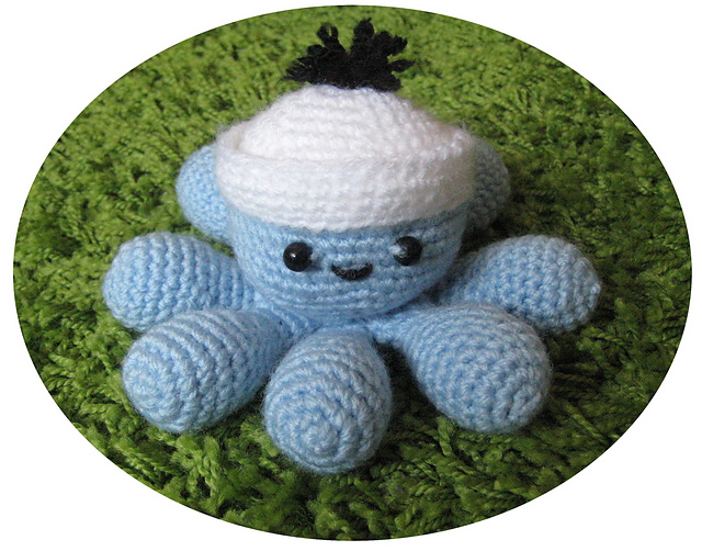 Amigurumi Sailor Octopus
