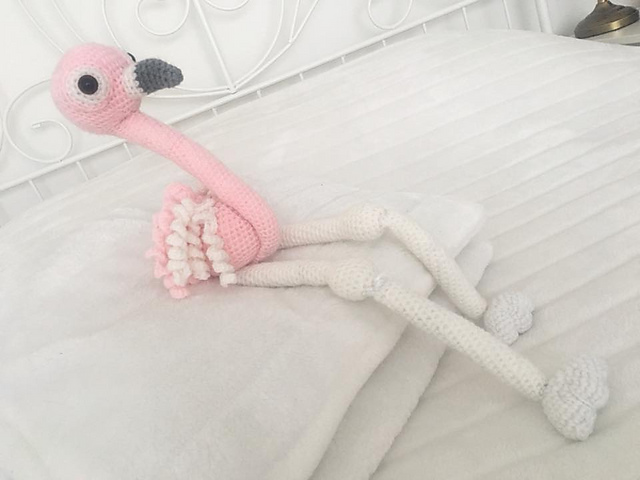 Amigurumi Flamingo