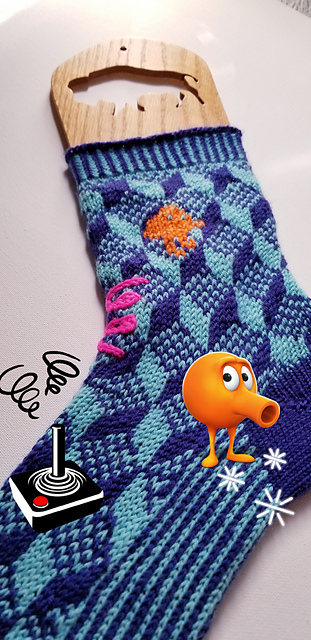 Q'Bert Socks