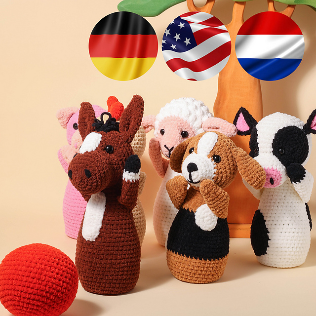 Skittle Bowling Game Farmfriends