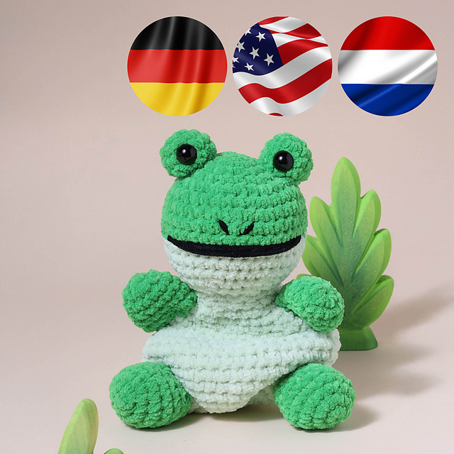 Snuggle Frog Koen