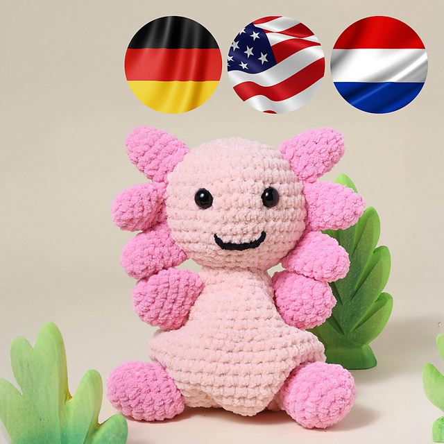 Snuggle Axolotl Amy