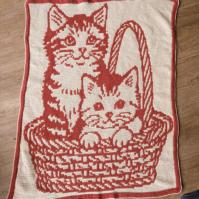 Snuggled in a Basket Mosaic