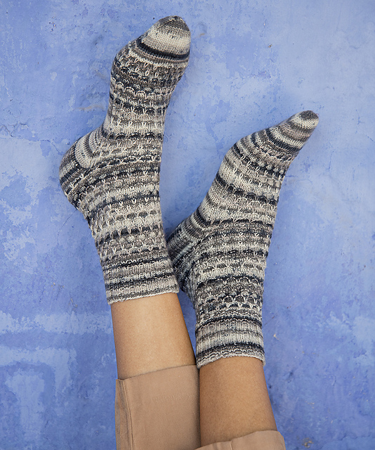 Ravelry Story Time Socks pattern by Kate Atherley