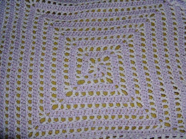 Spiral Baby Blanket