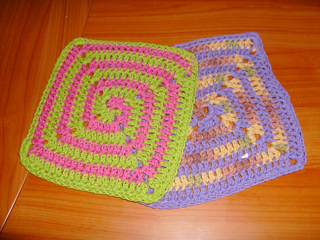 Spiral Dishcloth