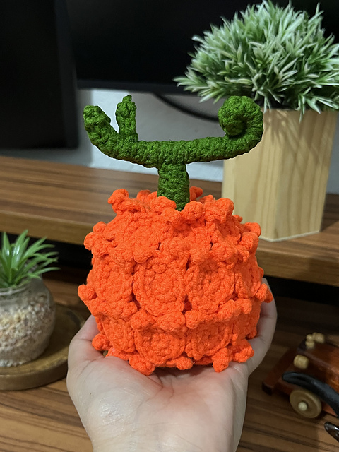 Ravelry: Mera Mera No Mi, Devil Fruit pattern by Yanderlust Crochet