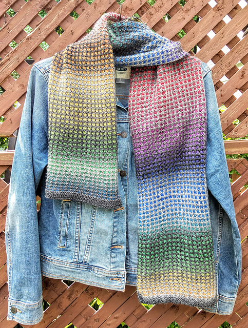Slip Grid Scarf