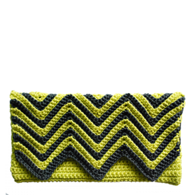 Clutch med zigzag