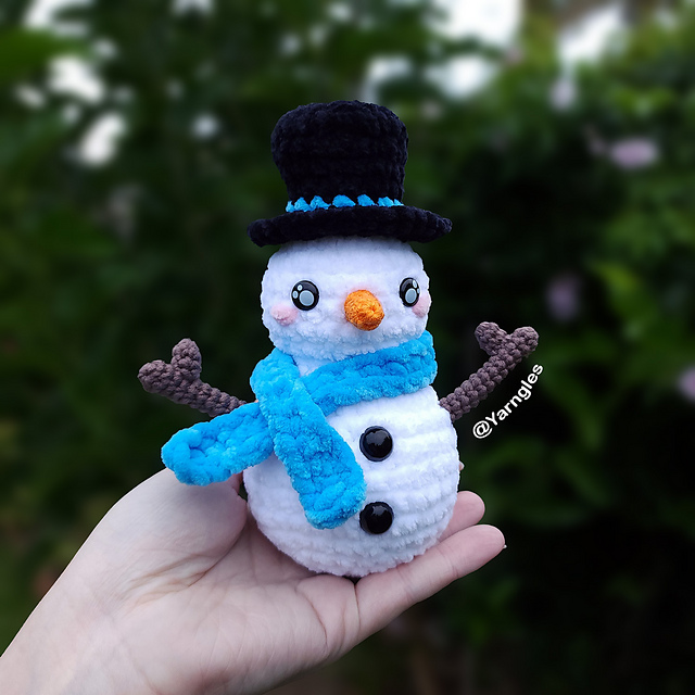 Tiny Snowman Puddles