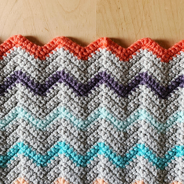 Parade of Stripes Blanket