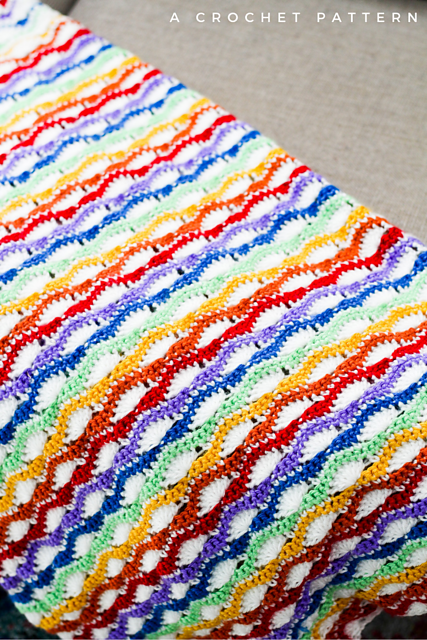 Over The Rainbow Blanket