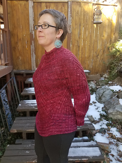 Descending Contours Sweater