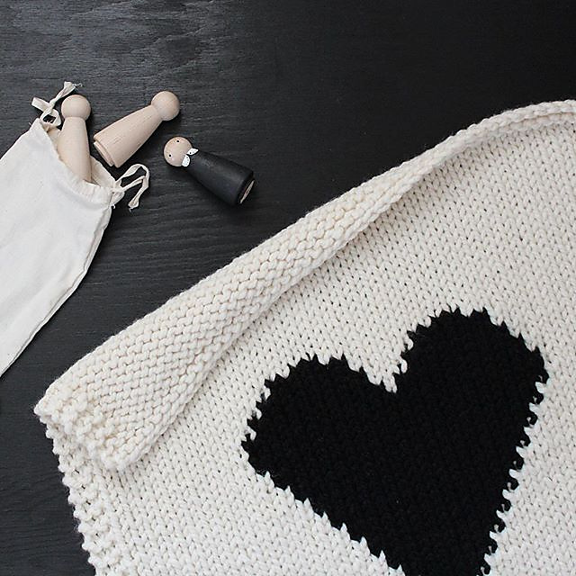The Heart Baby Blanket