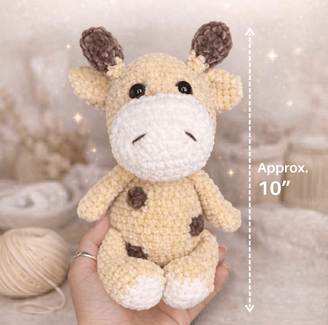 Easy crochet plush giraffe