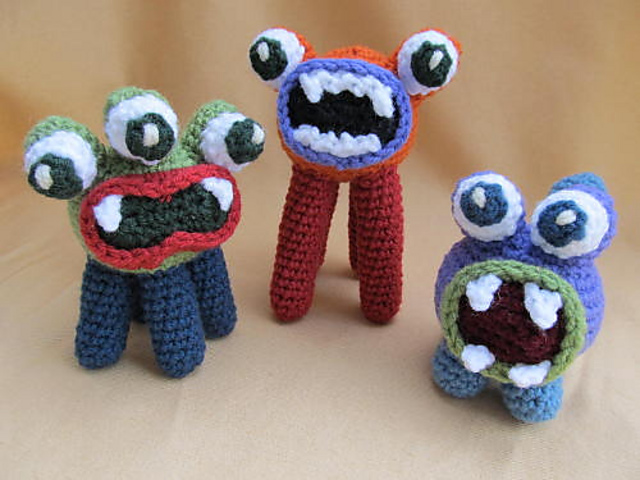 Ravelry: Big Mouth Monsters pattern by Deb D'Zio