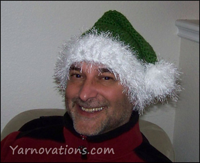 Santa Hat in Green