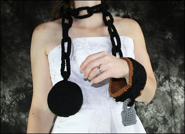 Ball and Chain with Ankle Cuff
