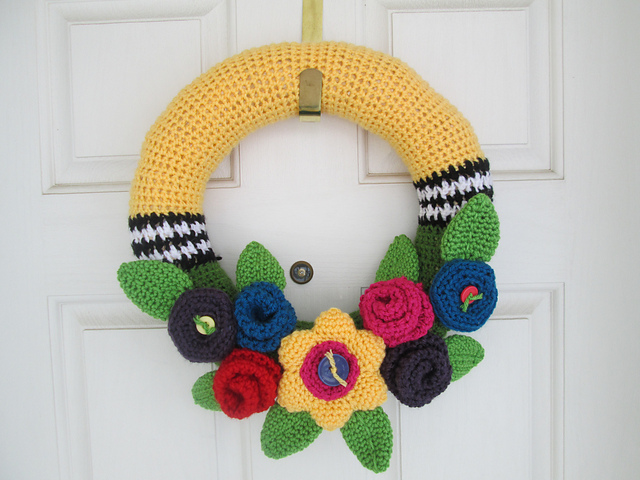 Summer Floral Wreath