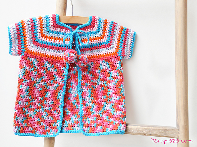 Aran Baby Cardigan