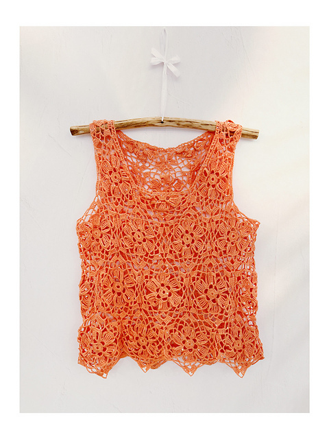 Ravelry: Lace Tank Top pattern by Anna Phan