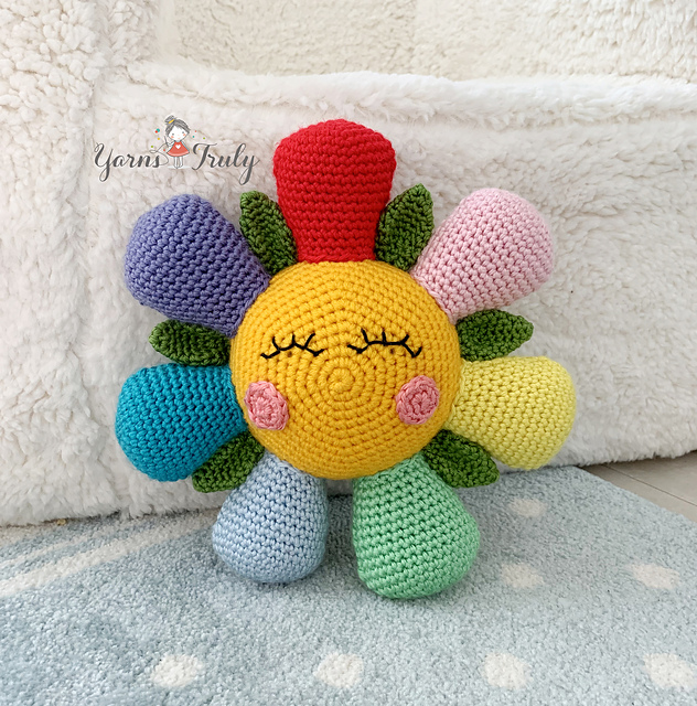 Rainbow Flower Baby Toy